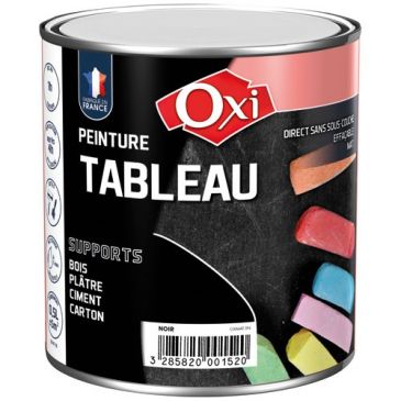 Peinture Tableau multi-supports 0.5 L - Noir