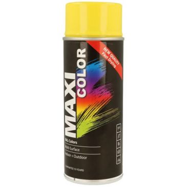 Maxi color ral 1018 brillant jaune zinc 400 ml