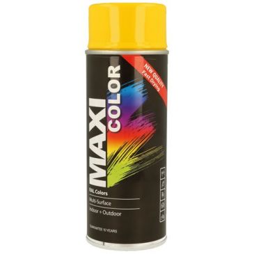 Maxi color ral 1021 brillant jaune colza 400 ml