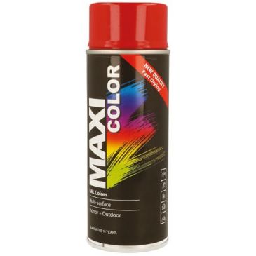 Maxi color ral 3000 brillant rouge feu 400 ml