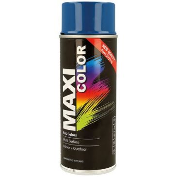 Maxi color ral 5010 brillant bleu gentiane 400 ml