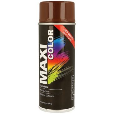 Maxi color ral 8011 brillant brun noisette 400 ml