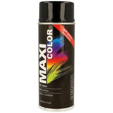 Maxi color ral 9005 noir brillant 400 ml