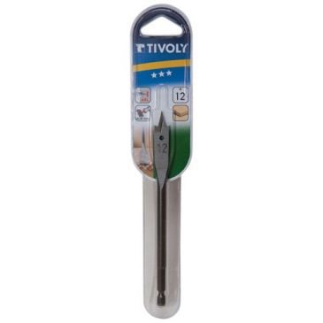 Méche - bois plate - Technic - queue hexagonale  - renforcé - D : 22 - L : 