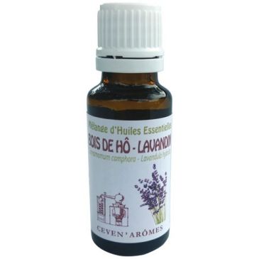 Melange assainissant he bois de hô-lavandin 20 ml