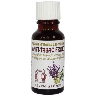 Mélange d'huiles essentielles antitabac froid 20 ml