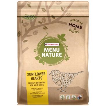 Menu oiseaux nature graines tournesol décortiquées 750g