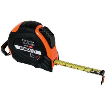 Mètre ruban 3mx19mm autobloquant bi matière magnétique vrac