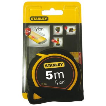 Mètre ruban bi matière tylon 5 m x19 mm sc