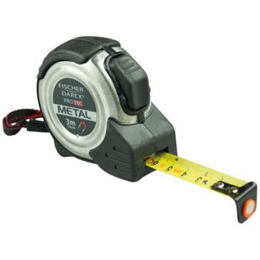 Mètre ruban boitier métal 3 m x 19 mm magnétique