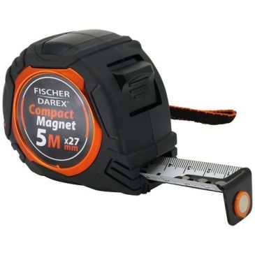 Metre ruban compact pro bi matière magnetique 5 m x 27 mm