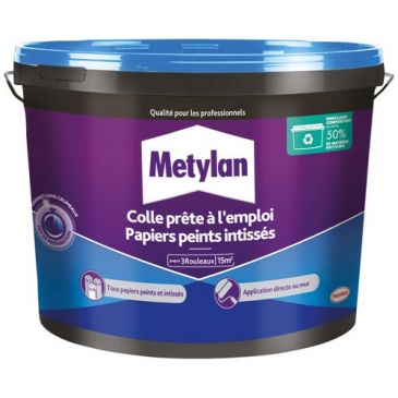 Metylan colle papiers peints intisses seau 2.25kg