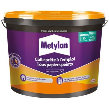 Metylan colle pret a l'emploi tous papiers max 2.25kg