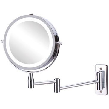 Miroir gross x3 lumineux led mural ø15