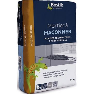 Mortier à maçonner 25kg