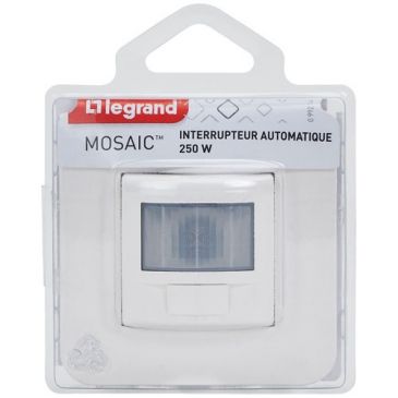 Mosaic interrupteur automatique blanc complet