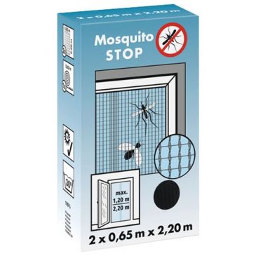 Mosquito stop gris 2.2mx65cm porte