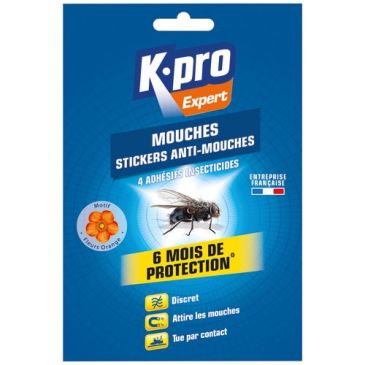 Mouches adhésif x4 Kapo Expert