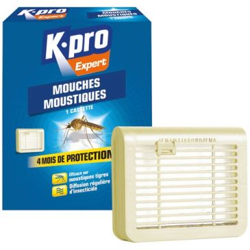 Cassette mouches moustiques 
