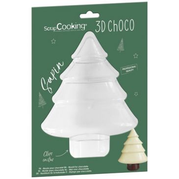 Moule 3D chocolat - Sapin