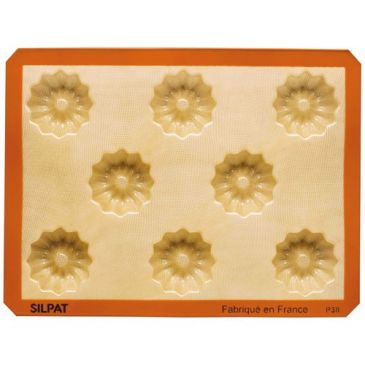 Moule 8 cakes striés 40 x 30 cm - Origine