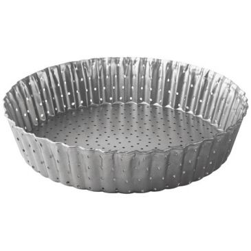 Moule à tarte haut cannelé perforé 20 cm - Delize
