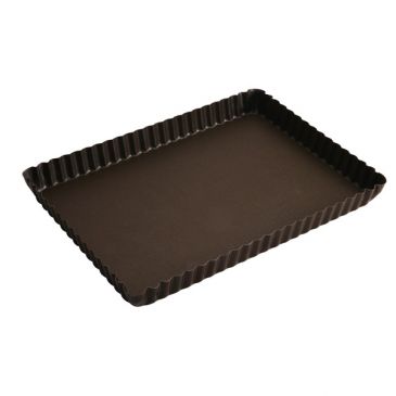 Moule à tarte rectangulaire cannelée
