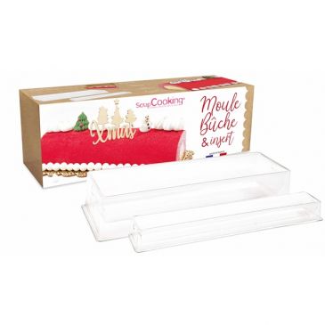 Set Moule bûche et Insert réutilisables