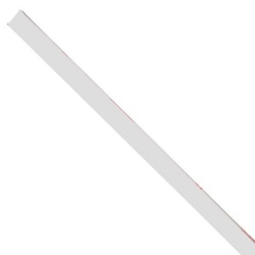 Moulure câble adhésive 20x10 blanche 2m