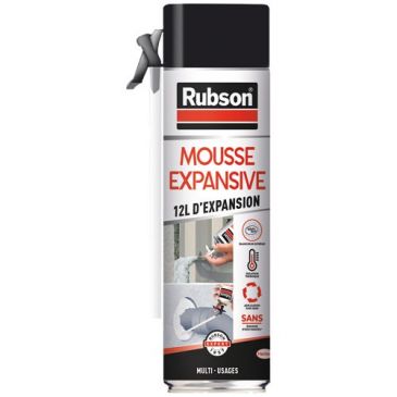 Mousse expansive multiusages aérosol 275 ml soit 12 L