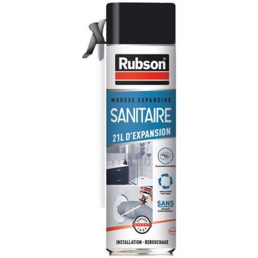 Mousse expansive - sanitaire - 500 mL