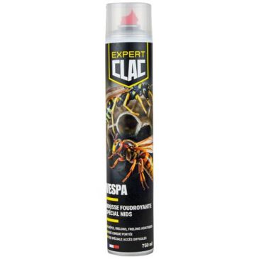 Mousse Vespa insecticide spécial nids guêpes frelons 750 ml