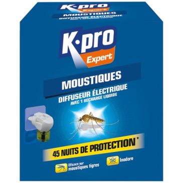 Moustiques diffuseur longue durée Kapo Expert