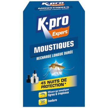 Moustiques recharge diffuseur longue durée Kapo Expert
