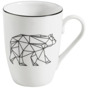 Mug déjeuner 31 cl Ours - Origami