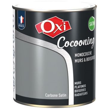 Peinture murs et boiseries 2.5 L carbone satin