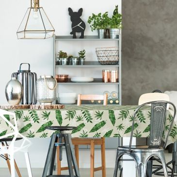 Nappe manhattan tropical forest 150 x 220 cm