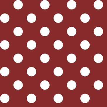 Nappe ronde manhattan venita rouge 150cm
