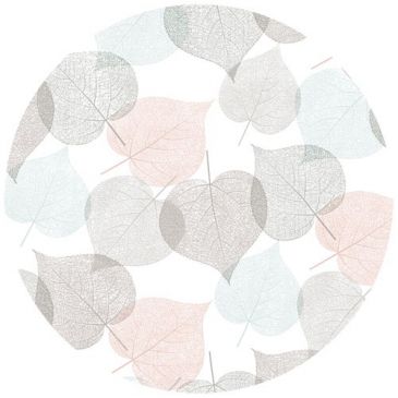 Nappe ronde sans pvc lindyana 140 cm