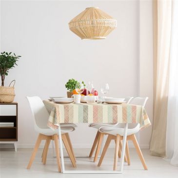Nappe ronde sans pvc lulina 140cm