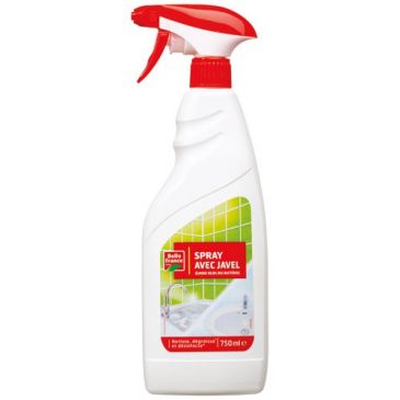 Nettoyant avec javel BF spray 750 ml