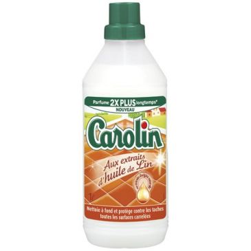 Nettoyant carrelage huile de lin 1L Carolin