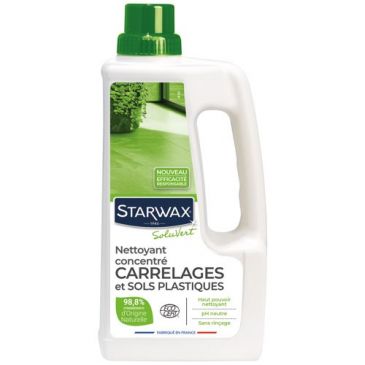 Nettoyant concentre carrelages et sols plastiques 1l Ecocert