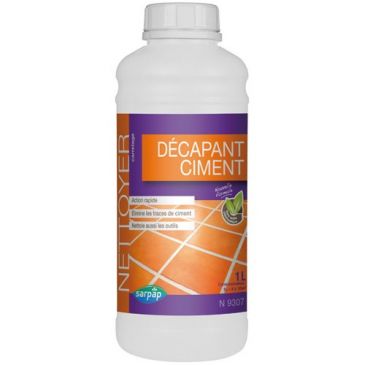 Nettoyant décapant ciment 1L