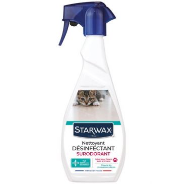 Nettoyant désinfectant surodorant animaux 500ml