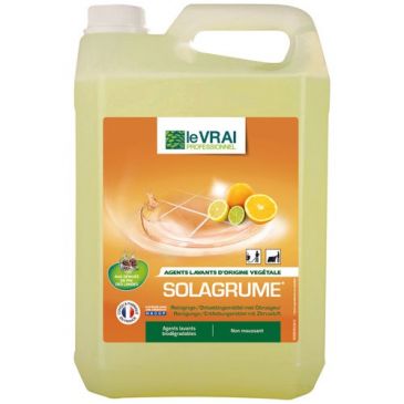 Nettoyant détergent bio ménage sol agrumes 5L Le Vrai