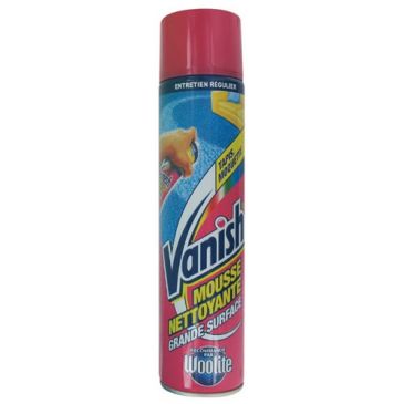 Mousse nettoyant tapis moquette aérosol 600 ml