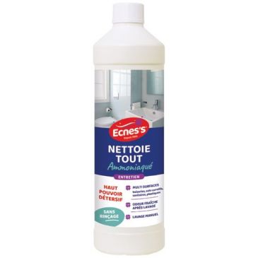 Nettoyant multi-surfaces ammoniaqué nettoie-tout 1L Ecness