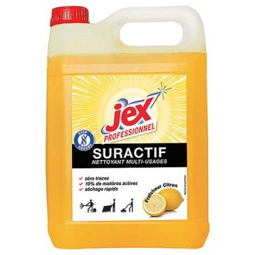 Nettoyant multi-usages suractif citron 5L Jex pro
