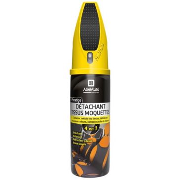 Nettoyant tissus moquettes avec brosse  400ml